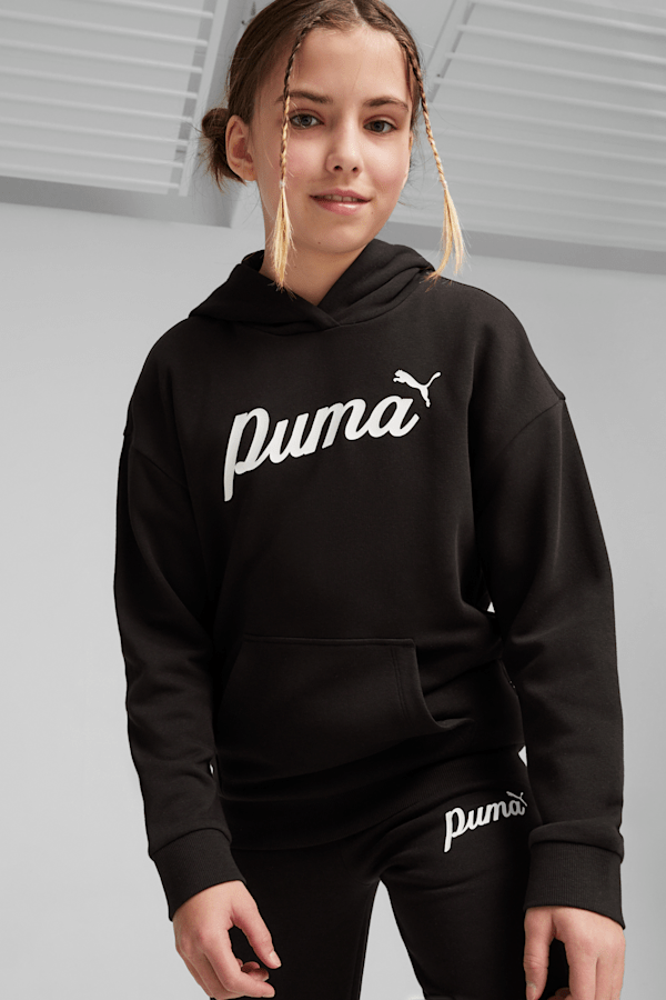 Script logo recycled cotton terry hoodie online